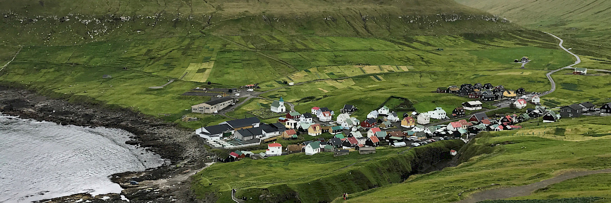 Gjógv on the Faroe Islands