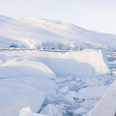 Boat in ice. Photo: iStock