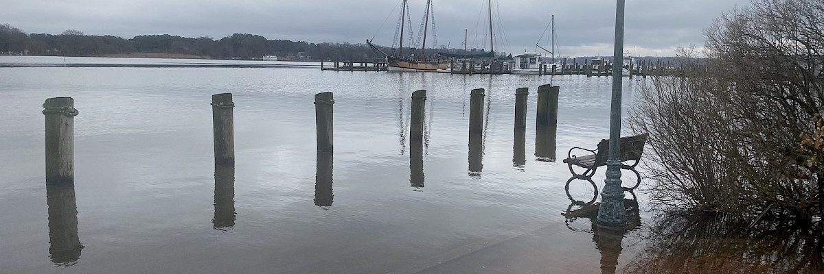 Storm surge Maryland, USA